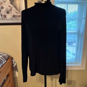 Black turtleneck from Chicos